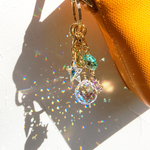 オーダー式✴︎選べるSwarovski✴︎サンキャッチャー・キーリング✴︎