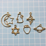 【レジン枠】ゆめかわ チャーム セット