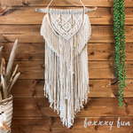 流木+macrameタペストリー 2WAY macramé002