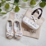 ＊小さな3点セット＊紫のお花＊