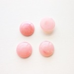 【12mm 4個】アクリルカボション　（ピンクマーブル)