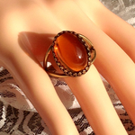 USA vintage glass ring JBB（8~23号）