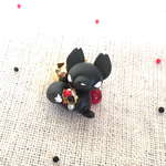 【再販】黒狐様のチャーム♪