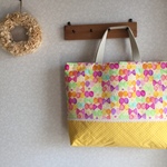 入園入学に…リボンちょうちょ   レッスンバッグ  クリーム