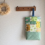 sale!sale!入園入学に…男の子 車 パッチ風   シューズバック