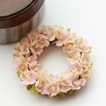 ミニチュア・桜の花のリース