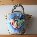 <再販>lion kago bag/S Blue