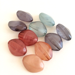 20個 fake stone アクリルビーズ カラーアソート ダイヤ 