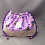 【c様オーダー品】ume＊mew お弁当入れ（Parisのネコ）