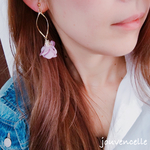 フラワータッセルピアス✾