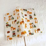 ≪再販≫粋でいなせな柴犬のブックカバー(文庫size)