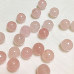 ローズクォーツ 10個 6mm 天然石 粒売り