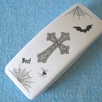 ドラキュラの棺おけ 眼鏡ケース 吸血鬼 十字架
