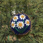 お花の刺繍ブローチ✴︎127