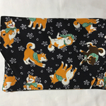 柴犬と唐草 黒
