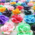 【送料無料】　No.6397　クレイローズ　２０mm　１０個セット
