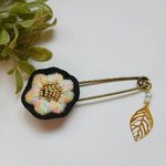 お花のストールピン spring rainbow 