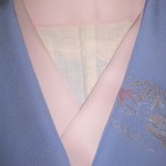 お買い得*シルク半衿*薄藤色