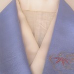[新品]シルク半衿(オフホワイト)丹後ちりめん・ラスト販売
