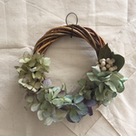 【送料無料】紫陽花のシンプル wreath R-109-1