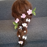 サクラ吹雪のラプンツェル