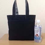 Y様用購入ページ「ボックストート」小サイズ 「ブラック×グレー」帆布トートバッグ 倉敷帆布8号