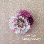 《再販》105 コサージュ/ヘアアクセサリー