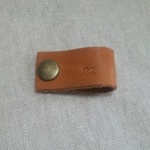 再販☆ヌメ革コードクリップ【コトリ】