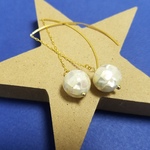 ☆再販☆レトロシェルボールのアメリカンピアス