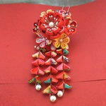 つまみ細工簪