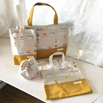 入園バッグ 4点セット イエロー