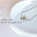 Pearl & Triangular Pavé V