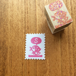 【y様ご予約品】1円サイズイニシャルはんこ★赤頭巾ヒヨコ・S