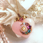 桜のアミュレットネックレス