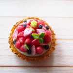 ＊Palmミニチュア＊パーツ販売＊フレッシュ苺のタルト＊