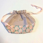 (ami accessories様オーダー品 )リバティ ピーコック お弁当袋 ランチョンマット