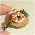 シマリス★いちごのリースタルト★