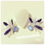 ♡crystal flower♡シリーズ♡イヤリングピアス