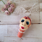 サルのストラップ