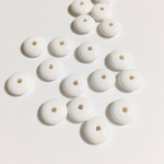 ディスクビーズ アクリル ホワイト(10mm)