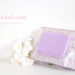 お花のおしりふきポーチ