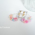 もこもこな　ラブラドールカラー 　の　毛糸　イヤリング or　ピアス