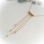 Wire Tube  雨垂れネックレス 