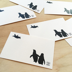 もしもペンギンが空を飛んだら ミニメッセージカード