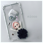 【再販×40】チュールガールのスマホケース（iPhone全機種.Xperia.galaxy）