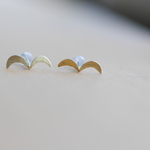 かもめ　スタッドピアス　受注製作