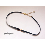 【送料無料】インフィニティ∞のサテンチョーカー/黒