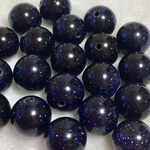 ブルーゴールドストーン 10個 10mm 天然石 粒売り
