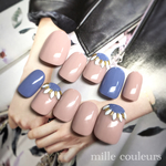 mode × dusty pastel ボヘミアンネイル♡