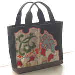 デニムと帯のコラボバッグ☆2